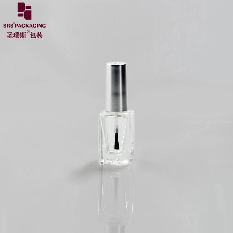 High Quality Nail Polish Glass Bottle 8ml Square Make up Series Cosmetic Packaging