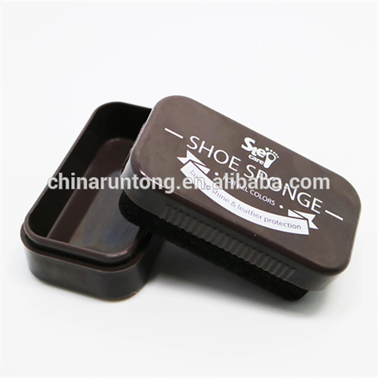 Shoe Care Collection Hotel Disposable Black Shoe Shine Polisher Sponge